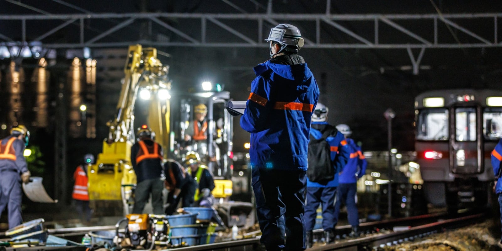 チームでの作業風景